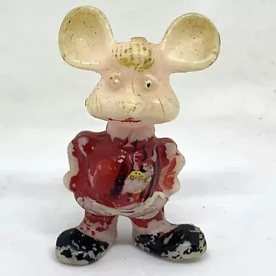 Vintage Collectible 1960s TOPO GIGIO PVC Toy Mouse From Ed Sullivan Show Figure • $9.99