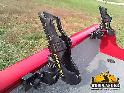 2x ROD HOLDER G3 BOAT GUNNEL + CANNON HOLDERS INSTALLED+ Quantity Discount • $110.98