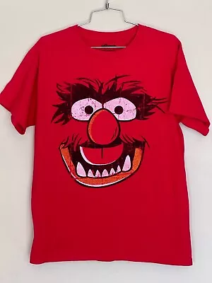 Sesame Street Animal Muppet Graphic Red T-shirt • $11