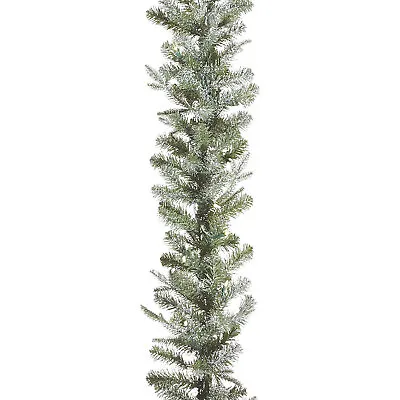 Noma Frosted Fir 9 Foot Pre Lit Christmas Garland Home Mantle Decor (Used) • $29.44