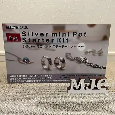 $86 • Buy New PMC3 Silver Art Clay Ring Pendant Making Tool Set Jewelry Kiln Kit DVD