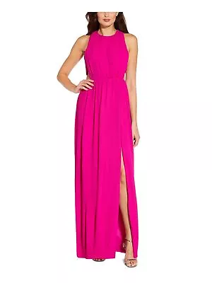 AIDAN AIDAN MATTOX Womens Pink Lined Sleeveless Full-Length Gown Dress 12 • $84.99