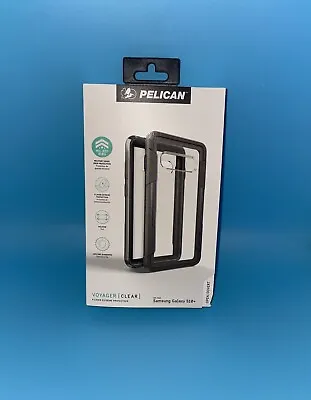 Pelican Voyager Case  Samsung Galaxy S10 PLUS Clear/Grey Case & Holster • $12.95