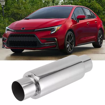 For Toyota Corolla Camry 2.5  In/Out 12  Exhaust Resonator Muffler Noise Reduce • $55.07