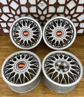 JDM Rare BBS409 15inch 6.5j+43 PCD100 5 Holes VW Wagen Golf 2 Golf 3 G No Tires • $1113.12