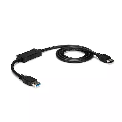 Star Tech 6Gbps USB 3.0 To ESATA Adapter 90cm Cable For SSD/HDD/ODD Drive • $69