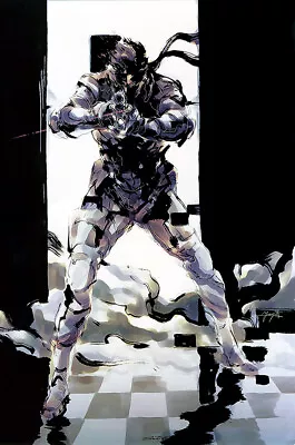 Metal Gear Solid Snake PS5 PS4 PS1 PS2 PS3 Premium POSTER MADE IN USA - MGS021 • $15.48