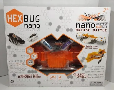 $20 • Buy NEW Factory Sealed Hexbug Nano Bridge Battle Habitat Set 2010 - With 2 Rare Bugs
