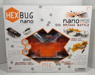$20 • Buy NEW Factory Sealed Hexbug Nano Bridge Battle Habitat Set 2010 - With 2 Rare Bugs