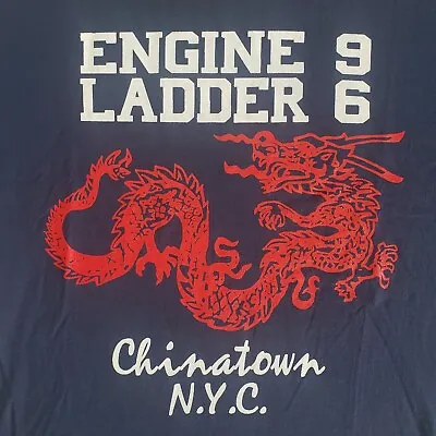 NEW Firefighter Shirt NYC Chinatown Fire Department FDNY  • $21