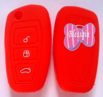 $8.99 • Buy Red Silicone  Flip Key Cover Suits Mazda Bt50 Bt-50 Ute 2012 2013 2014 2015