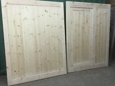 Wooden Garage Doors 7 Ft High X 10 Ft Widecapital Extra Range • £750