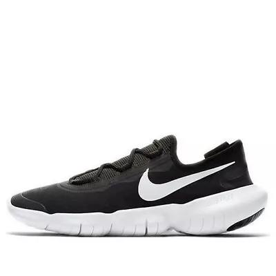 NIKE Free RN 5.0 2020 CI9921-001 Black White Mens US7 Womens US8.5 UK6 EUR40 • $179.95