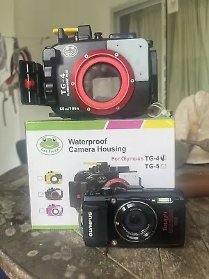 Olympus Tough Tg-4 And Sea Frogs Underwater Housing • £104