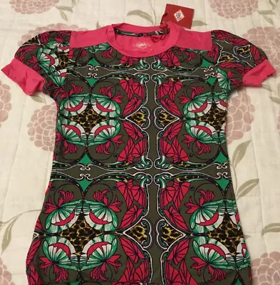 Oilily Girl’s Short Sleeve Top Age 8 Years BNWT • £22