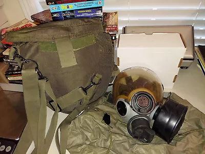 MSA Millennium Full Face Gas Mask CBRN Size Medium Respirator 40mm Riot Control • $174.99