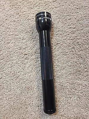 Vintage MAG-LITE MAGLITE FLASH LIGHT 12 1/2 INCH 3D CELL Black Tested & Working • $17