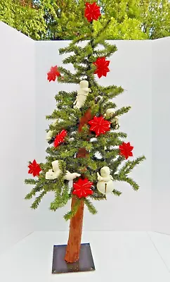 3 Ft Slim Artificial Christmas Tree Includes All 5 Snowbabies Ornaments  • $22.40