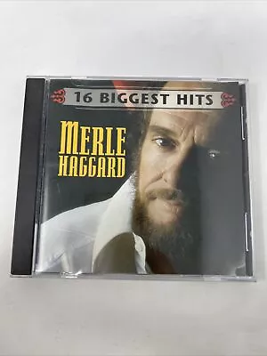 16 Biggest Hits By Merle Haggard (CD Jul-1998 Epic/Legacy) • $3.70