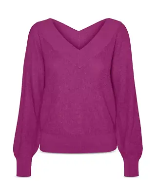 Vero Moda Newlexsun Double V Neck Sweater • $8.96