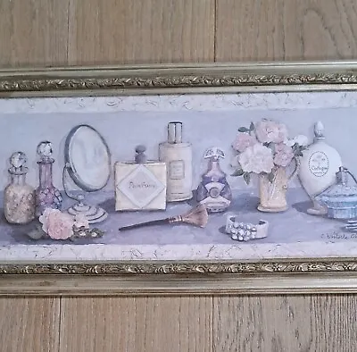  C Winterle Olson Perfume Theme Framed Print 23 By 10.8 Artwork • $29