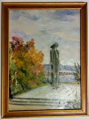 Vintage Russian Landscape Oil Painting Signed Kerimova-look ! • $97.50