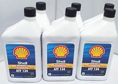 Shell ATF 134 Mercedes Benz Transmission Fluid 236.14 236.12 X 6 Bottles • $60.15