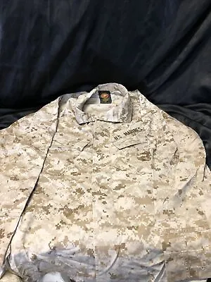 USMC Modified Named Desert Marpat Cammie Blouse Shirt Jacket Top Small/Reg • $19.99