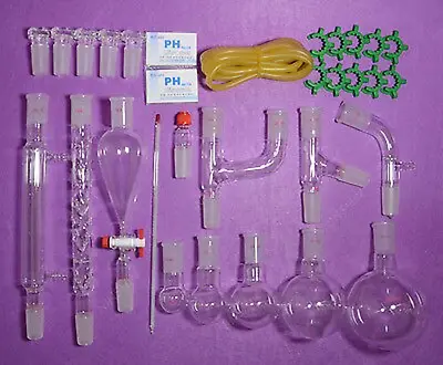 Lab Glassware Kit 24/40Primary Organic Chemistry Glassware Kit Lab Glassware • $133.50