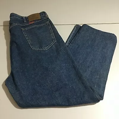 Vintage Wrangler Mens Jeans Size 42x32 (42x28.5) Cuffed USA Made 96505DK • $16.01