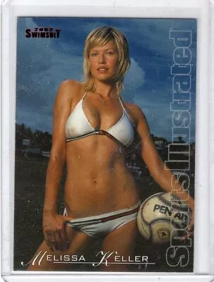 Melissa Keller 2002 Sports Illustrated Si Swimsuit #sp3  Red Foil  Promo Card • $39.99