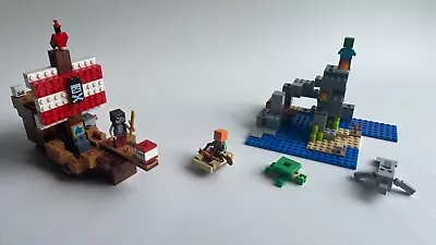 LEGO Minecraft - The Pirate Ship Adventure (21152) - Complete • $50