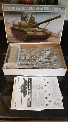 Trumpeter Russian T-62 Mod.1975 Tank  1/35 Scale Model Kit  • $40