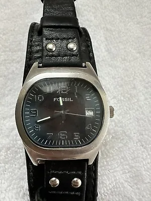 Fossil Authentic JR8560 Men's Full Black Watch  JR-8560 BAW • $5