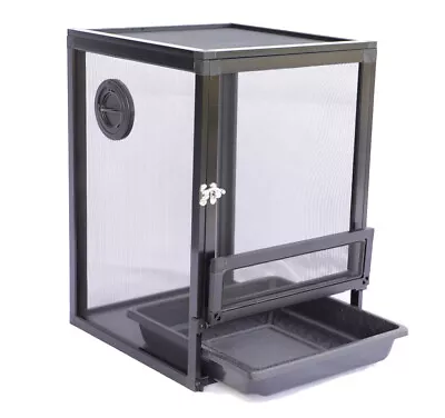 $137.99 • Buy Reptile Enclosure Chameleon Tall 66 Gallon Screen Cage With The Substrate Tray