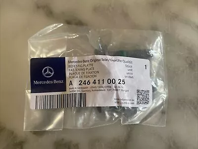 Mercedes Benz 246 411 00 25 Mounting Plate W/ Bolts Driveshaft U Joint  OEM NOS • $25