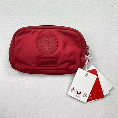 Lululemon Team Canada Future Legacy Mini Belt Bag Size Red Crossbody Bag • $32.89