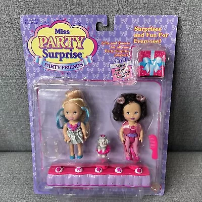 Vintage Miss Party Surprise Party Friends Dance Party Toy Biz 1999 Doll Figures • $49.99