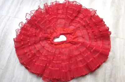 Vintage Malco Modes #578 Petite Red Petticoat Fluffy • $20