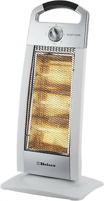 Belaco  Upgraded Halogen Heater 400w -  1200w Oscillating WITH FREE EXTRA TUBES • £30