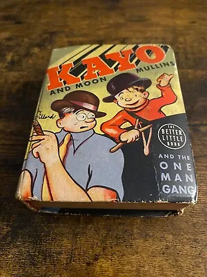 Kayo And Moon Mullins And The One Man Gang  #1415 Big Little Book (1939) • $10