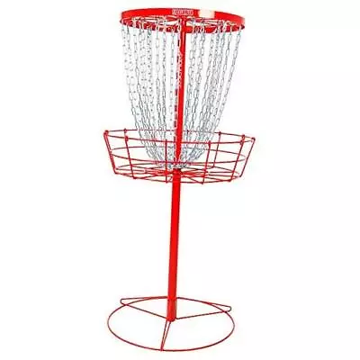  Lite Disc Golf Basket Red • $155.69
