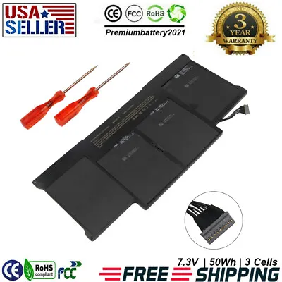 A1466 A1369 A1496 A1405 Battery For MacBook Air 13'' Early 2017 2015/Charger • $24.58