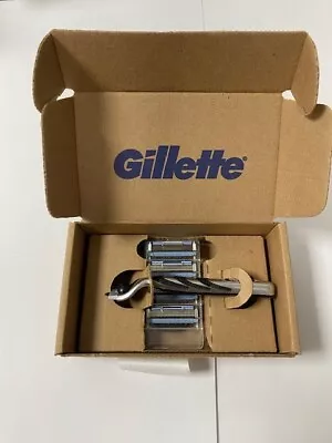 Gillette Mach3 For Men 1 Gillette Mach3 Razor Handle + 4 Refill Cartridges BNIB • $12.99