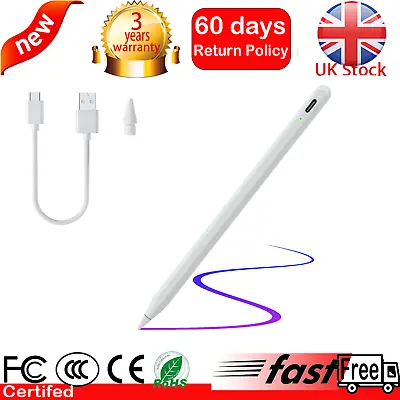 For Apple Pencil 2nd Generation Pen Stylus IPad 6th 7th 8th 9th 10th Gen • £12.99