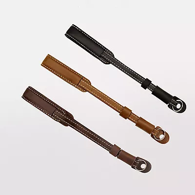 Leather Wrist Lanyard Strap 1/4 Screw Adapter For DJI OSMO Pocket 3 Mobile 5 4 3 • $9.24