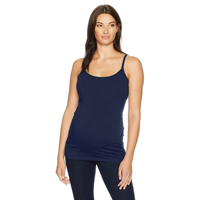 $16 • Buy Clip Down Nursing Cami Navy Blue  Motherhood Maternity Size XS