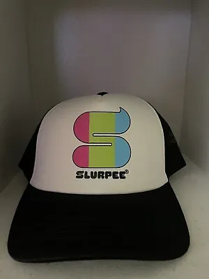 Limited Edition Slurpee 7-Eleven 7-11 Trucker Hat Mesh Baseball Cap Snapback NWT • $14.45