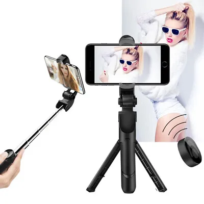 3 In 1 Bluetooth Selfie Stick Phone Tripod Extendable Monopod With Controller UK • £9.40