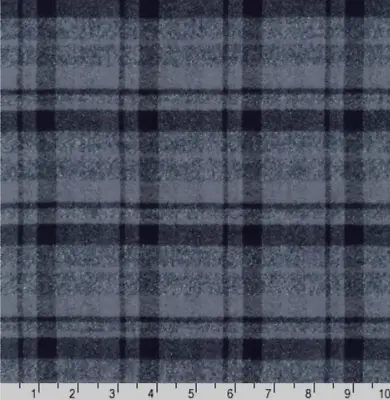 RK ~ Mammoth Woven Flannel Grey (13927-12) Per Half Yard • $5.75